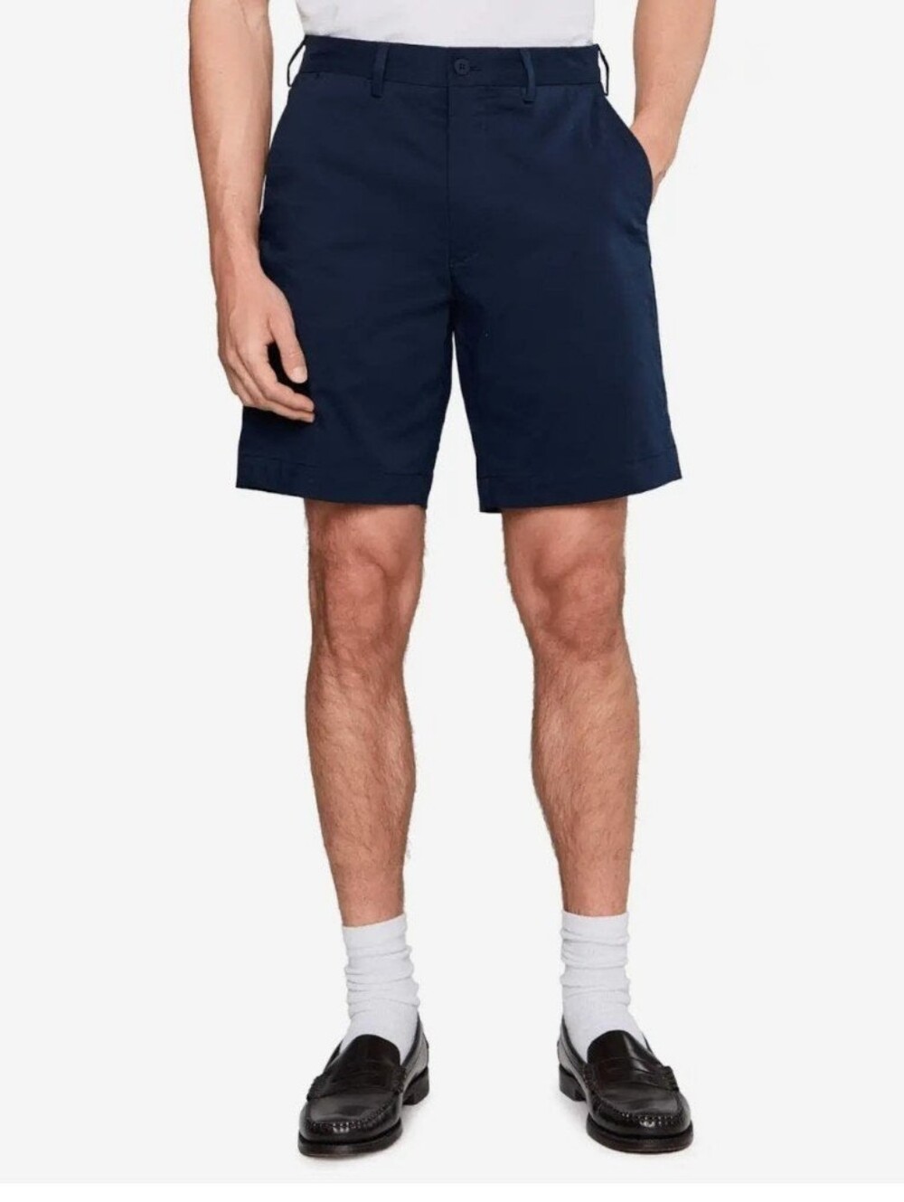 Ralph Lauren Navy Flat-Front Men’s Shorts